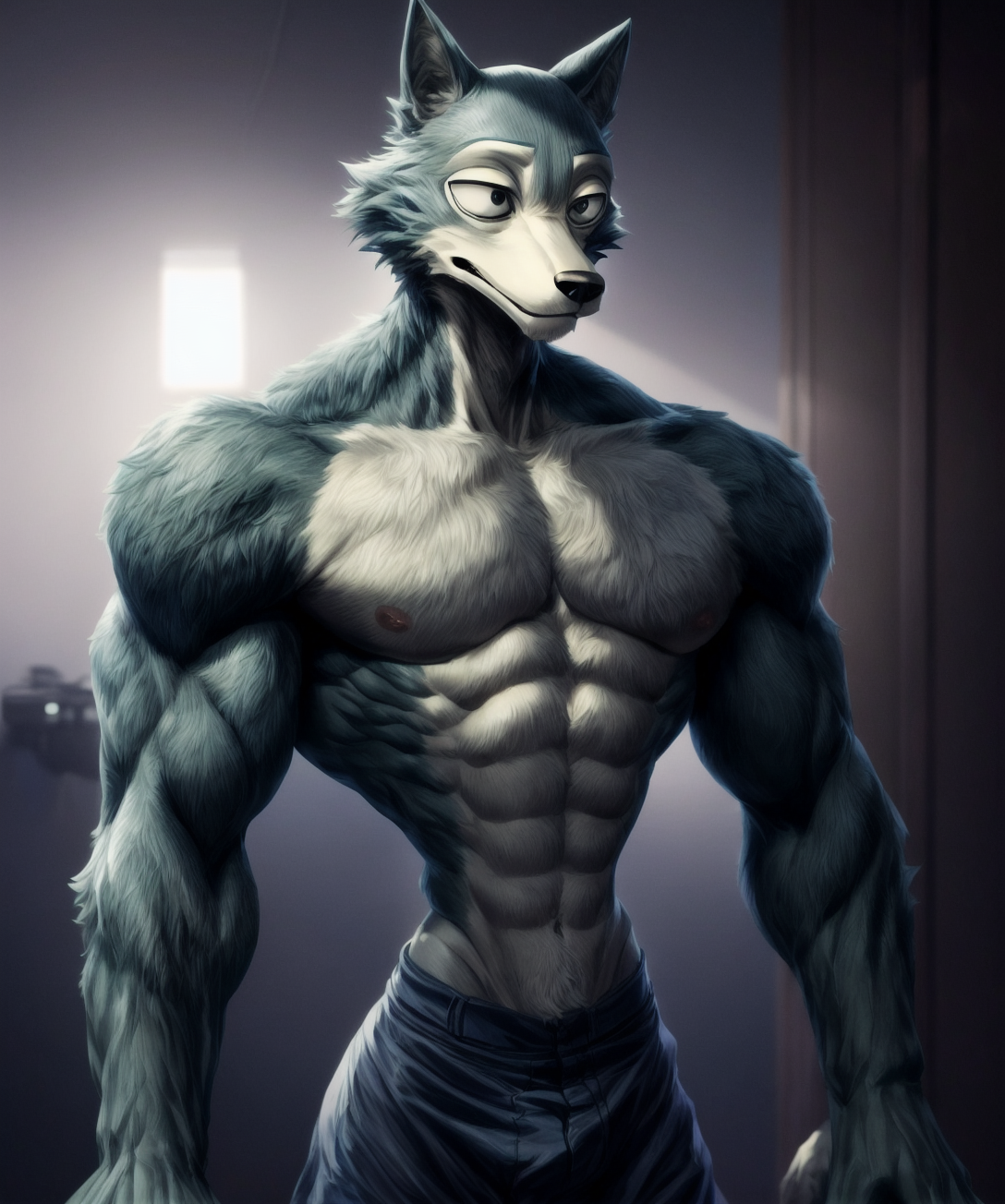 01068-800246004-1boy, male, beefy, lean, Legoshi Legosi, Beastars, black eyes, [big_big_small] anime eyes, cute, cinematic lighting, broad shoul.png